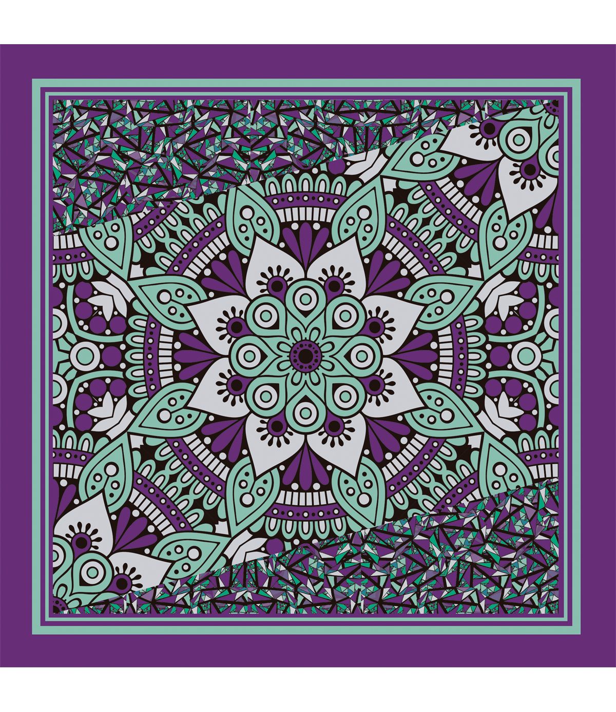 PAÑUELO MANDALA 123