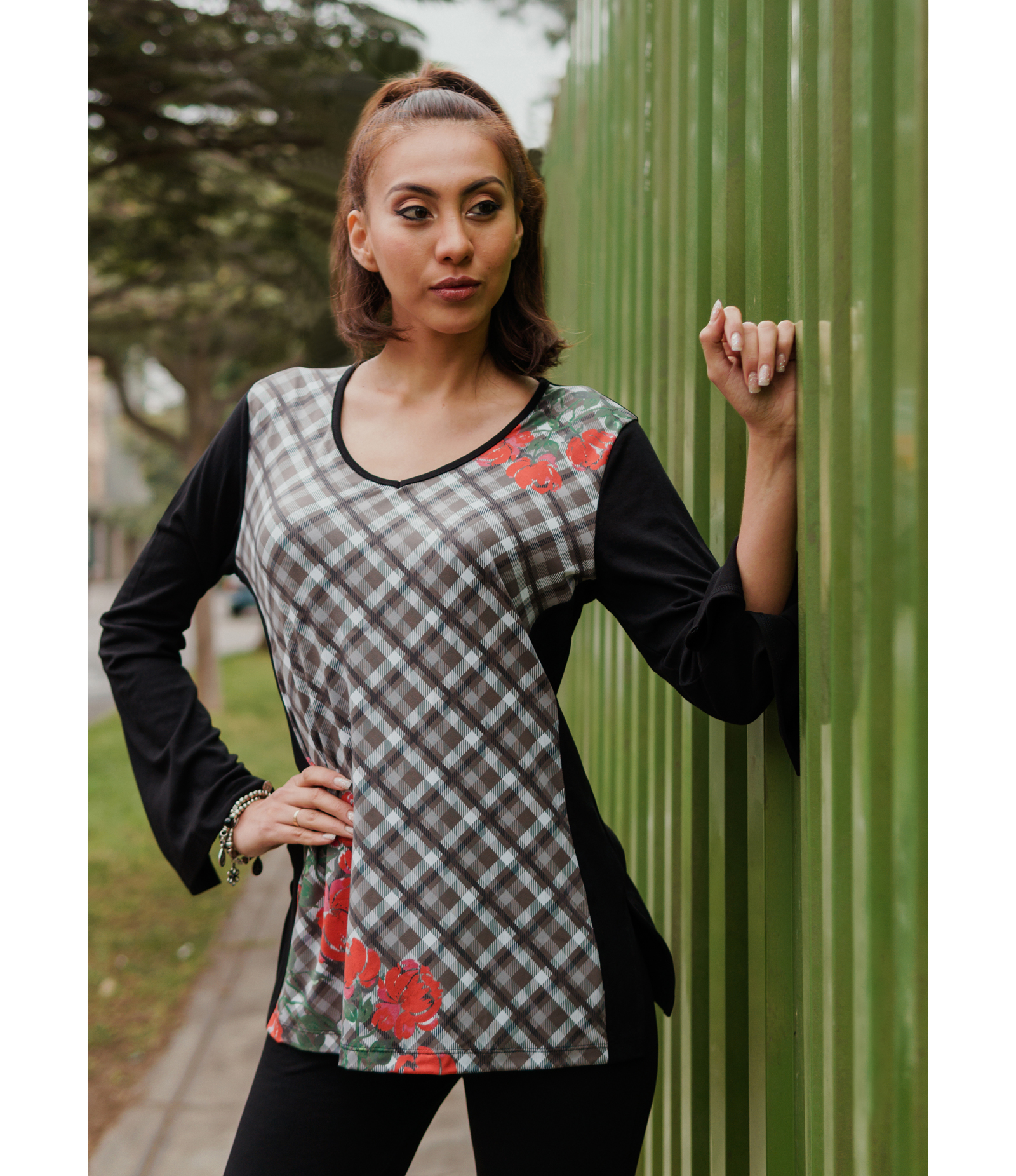 TOP TARTAN PRINCESA 